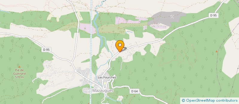 localisation de l'entreprise JCMV à MAZAUGUES