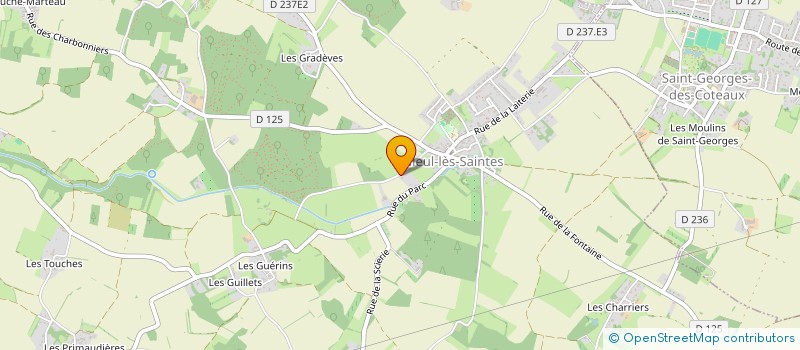 localisation de l'entreprise JCMY  NIEUL-LES-SAINTES