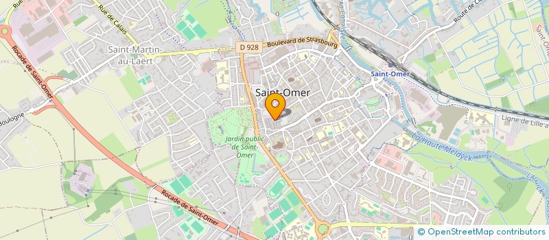 localisation de l'entreprise JCN à SAINT-OMER