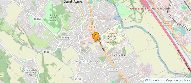 localisation de l'entreprise JCN  AUZEVILLE-TOLOSANE