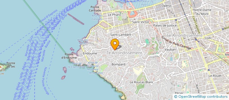 localisation de l'entreprise JCNCONSEILS à MARSEILLE