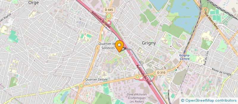 localisation de l'entreprise JCNET à GRIGNY