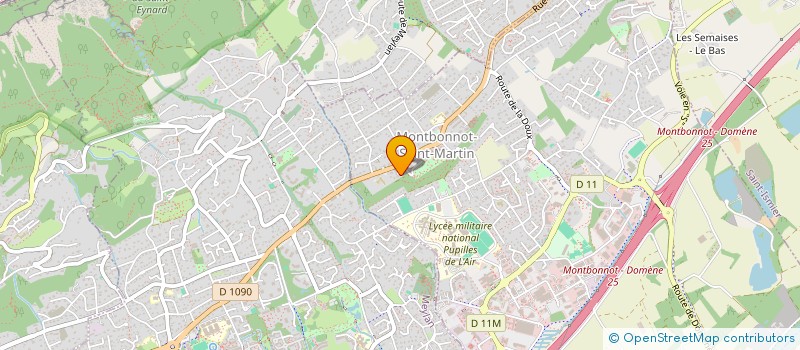 localisation de l'entreprise JCNJ CASTEL  MONTBONNOT-SAINT-MARTIN