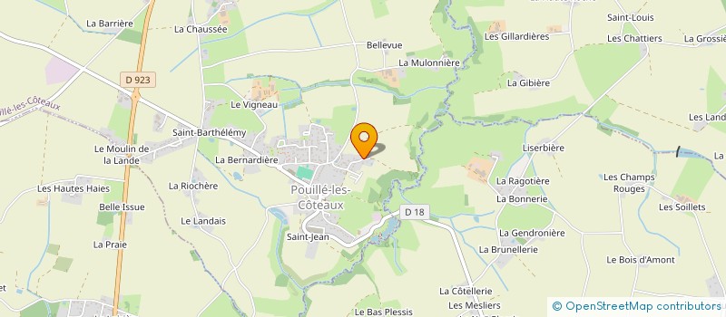 localisation de l'entreprise JCNS  POUILLE-LES-COTEAUX