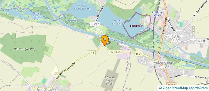 localisation de l'entreprise JCO  OISY-LE-VERGER