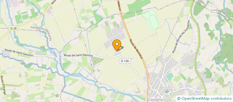 localisation de l'entreprise JCO IMMO  VELLERON