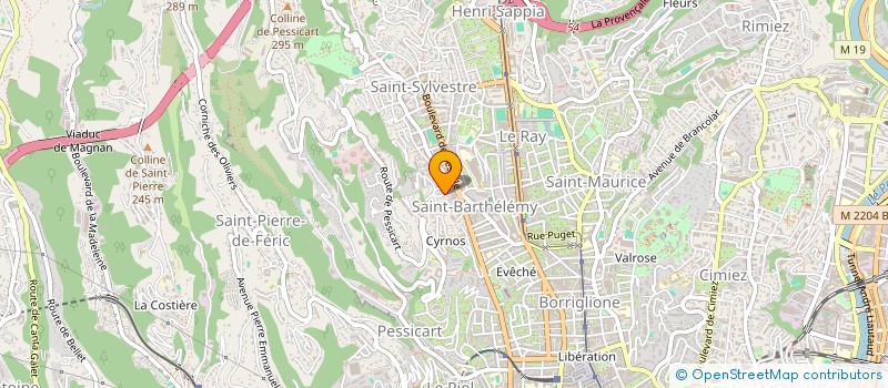 localisation de l'entreprise JCO IMMOBILIER  NICE