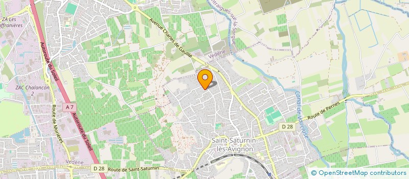 localisation de l'entreprise JCO ORGANISATION  SAINT-SATURNIN-LES-AVIGNON