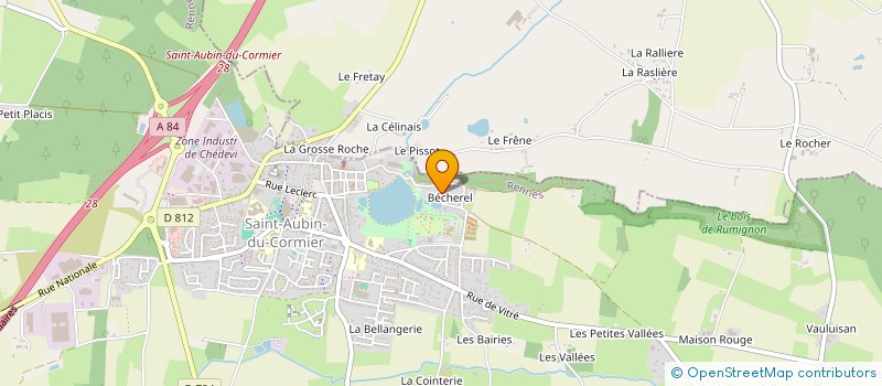 localisation de l'entreprise JCO35  SAINT-AUBIN-DU-CORMIER