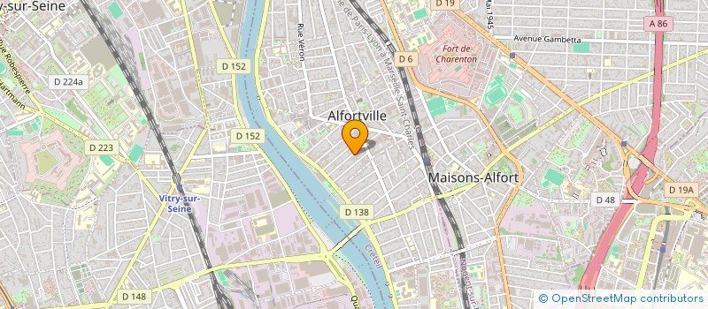 localisation de l'entreprise JCOM  ALFORTVILLE