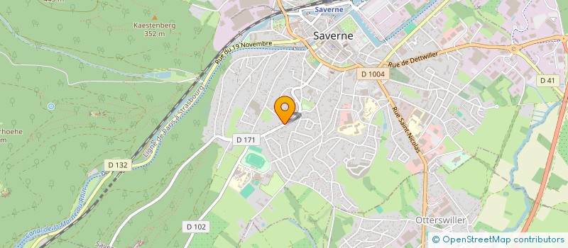 localisation de l'entreprise JCONAT  SAVERNE