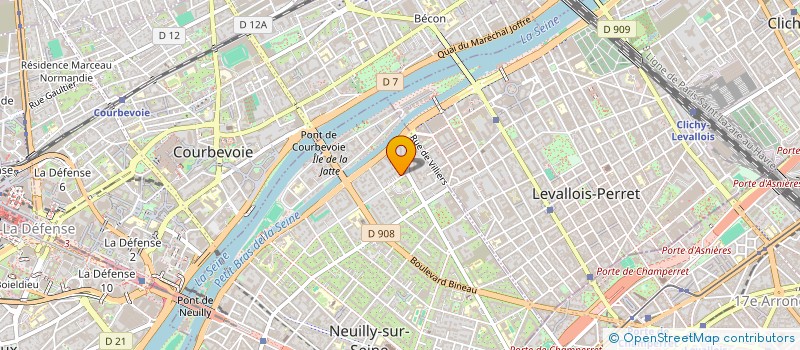localisation de l'entreprise JCONCEPT à NEUILLY-SUR-SEINE