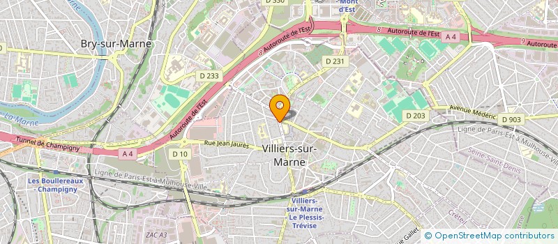 localisation de l'entreprise JCONSEIL à VILLIERS-SUR-MARNE