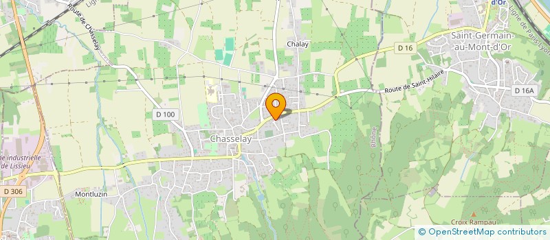 localisation de l'entreprise JCONSULTING  CHASSELAY