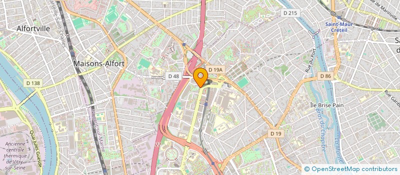 localisation de l'entreprise JCORP94 à CRETEIL