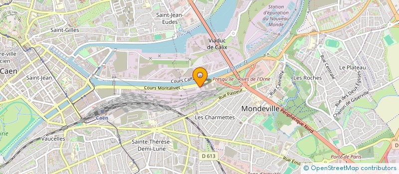 localisation de l'entreprise JCOS à MONDEVILLE
