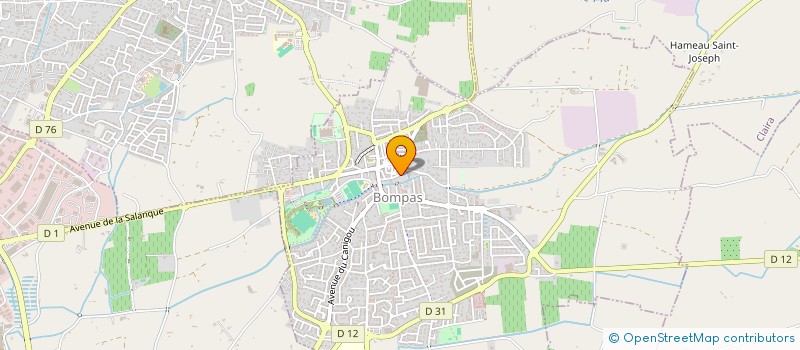 localisation de l'entreprise JCOSTES DEVELOPPEMENT  BOMPAS