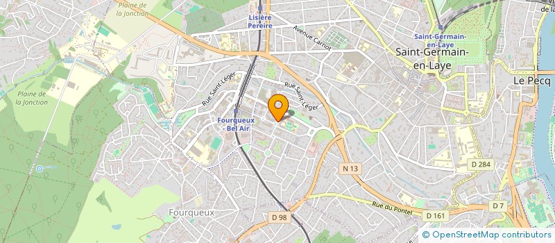 localisation de l'entreprise JCP à SAINT-GERMAIN-EN-LAYE
