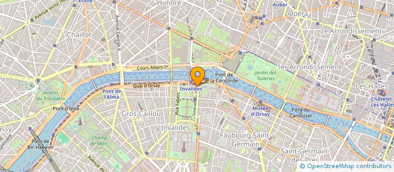 localisation de l'entreprise JCP  PARIS