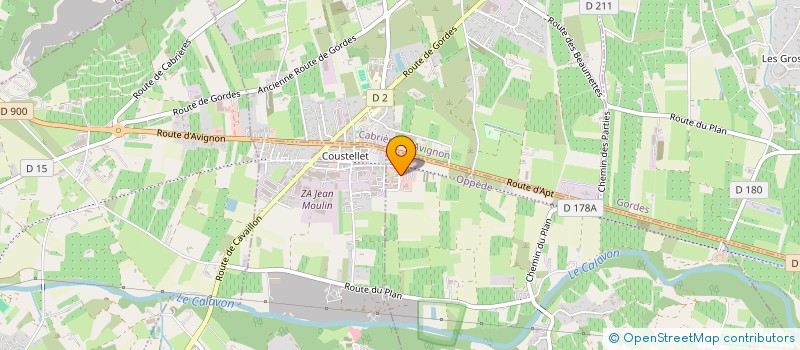 localisation de l'entreprise JCP  OPPEDE