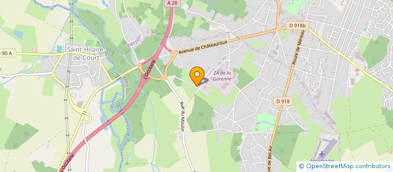 localisation de l'entreprise JCP  MEREAU