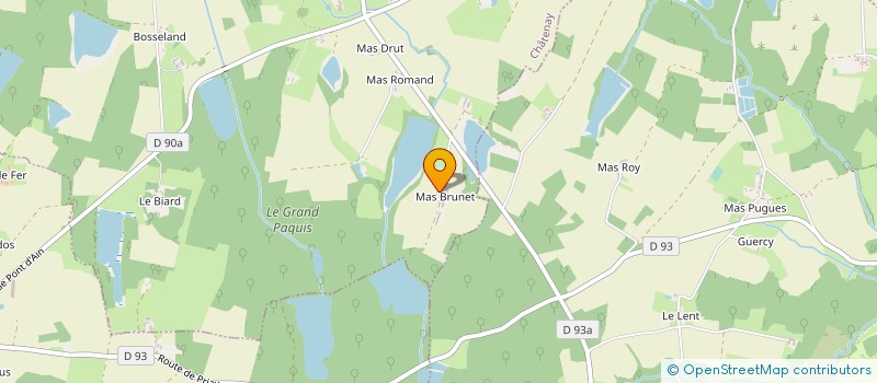 localisation de l'entreprise JCP  CHATENAY