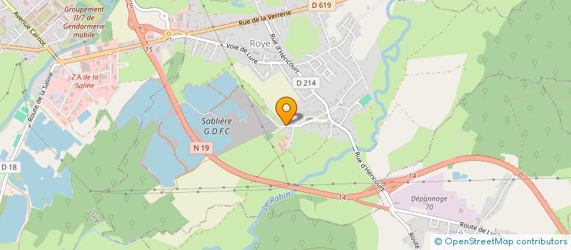 localisation de l'entreprise JCP  AMBLANS-ET-VELOTTE