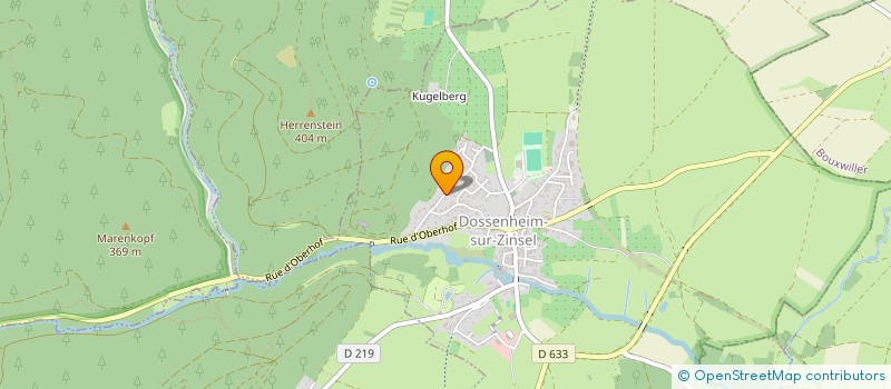 localisation de l'entreprise JCP  DOSSENHEIM-SUR-ZINSEL