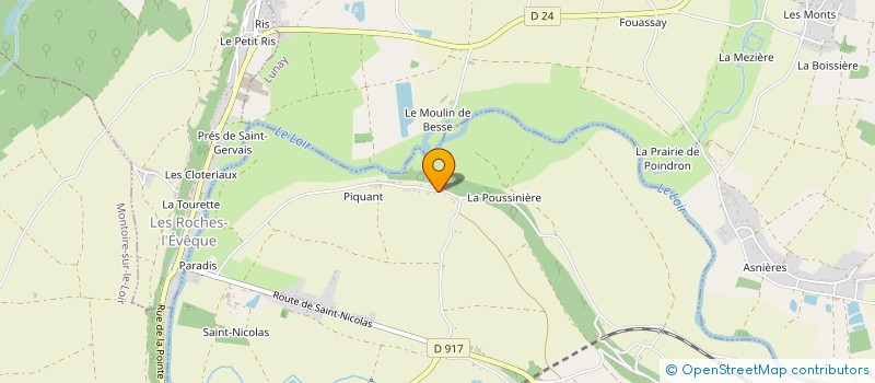 localisation de l'entreprise JCP  SAINT-RIMAY