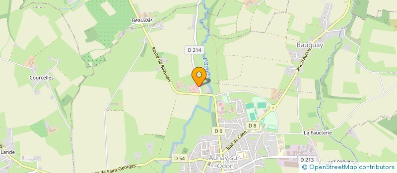 localisation de l'entreprise JCP AUTOMOBILE à LES MONTS D'AUNAY