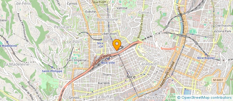 localisation de l'entreprise JCP AUTOS à NICE