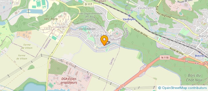 localisation de l'entreprise JCP CAPITAL  SACLAY