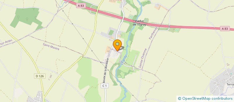 localisation de l'entreprise JCP DES OPTOLLERIES  SAINTE-OUENNE