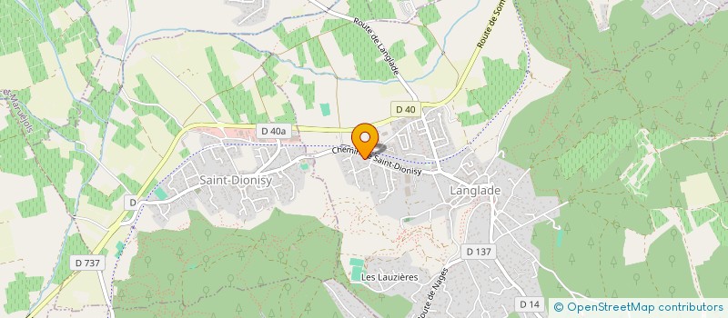 localisation de l'entreprise JCP IMMO  LANGLADE