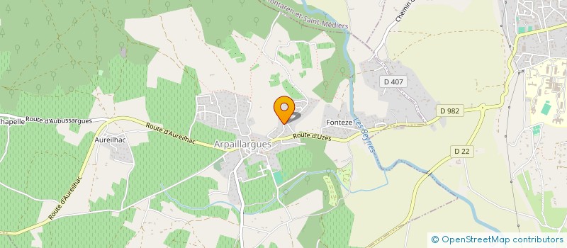 localisation de l'entreprise JCP NUCLEAR CONSULTING à ARPAILLARGUES-ET-AUREILLAC