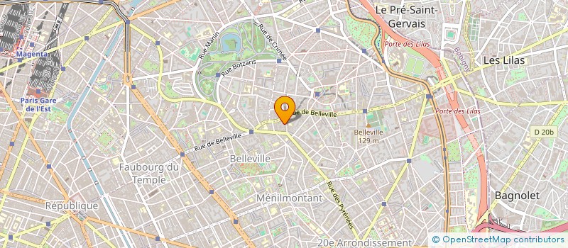 localisation de l'entreprise JCP OUTREQUIN  PARIS