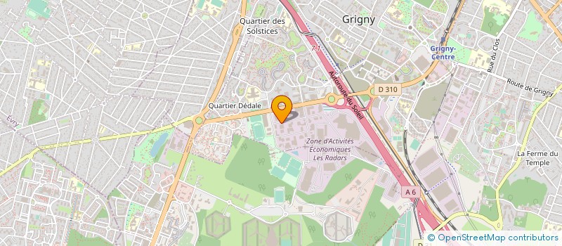 localisation de l'entreprise JCP PETITE MECANIQUE DE PRECISION à GRIGNY