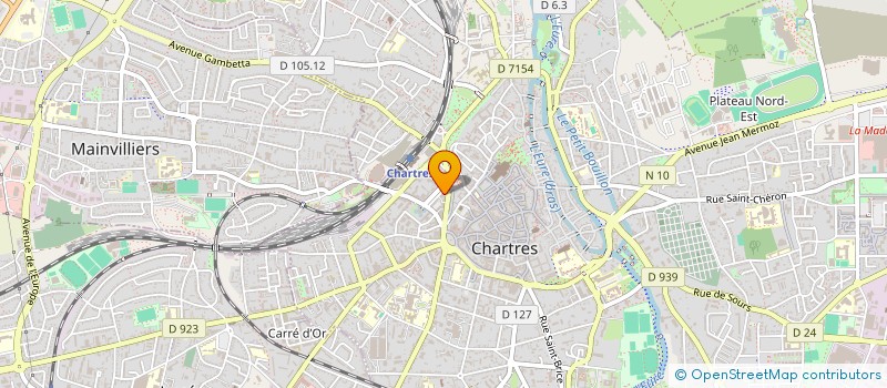 localisation de l'entreprise JCPE à CHARTRES