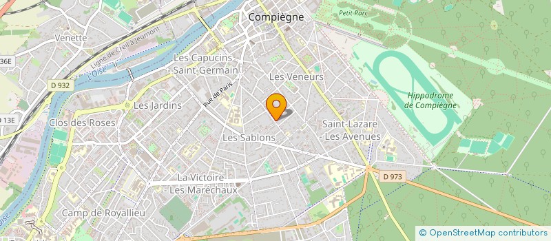 localisation de l'entreprise JCPI  COMPIEGNE