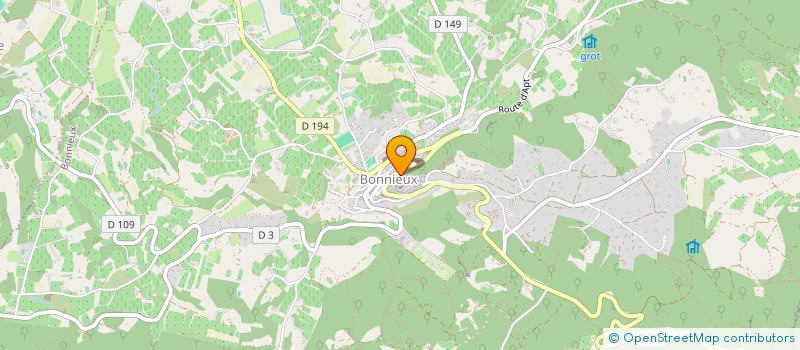 localisation de l'entreprise JCR  BONNIEUX