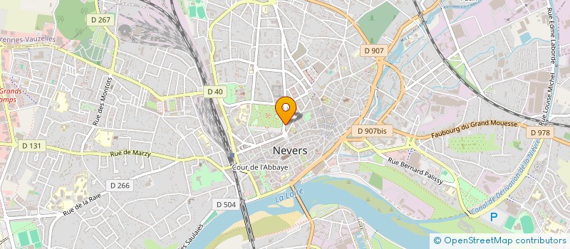 localisation de l'entreprise JCR à NEVERS
