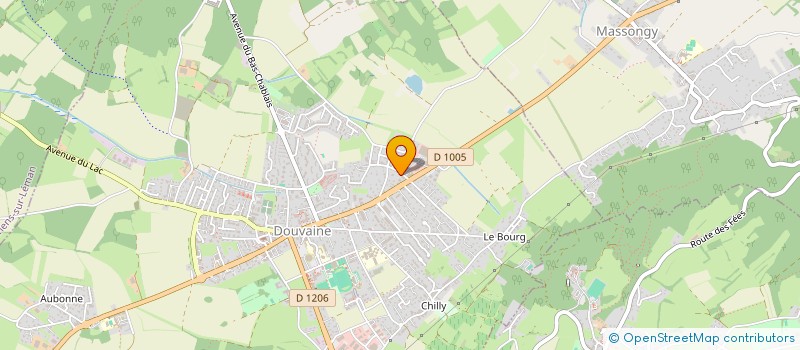 localisation de l'entreprise JCR AGENCEMENT à DOUVAINE