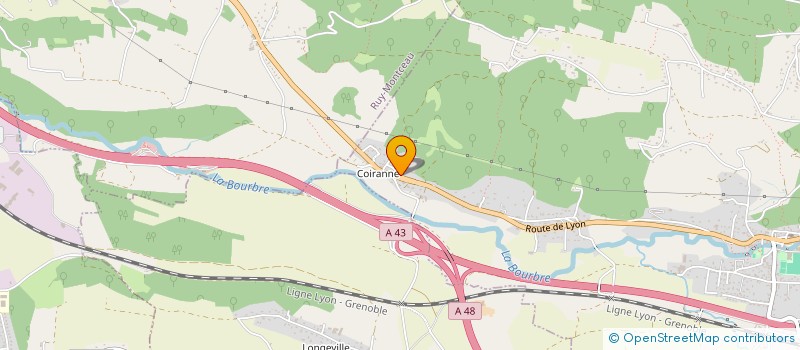 localisation de l'entreprise JCR BATIMENT  CESSIEU