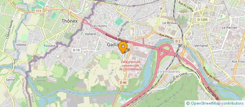 localisation de l'entreprise JCR ET FILS RENOVATION  GAILLARD