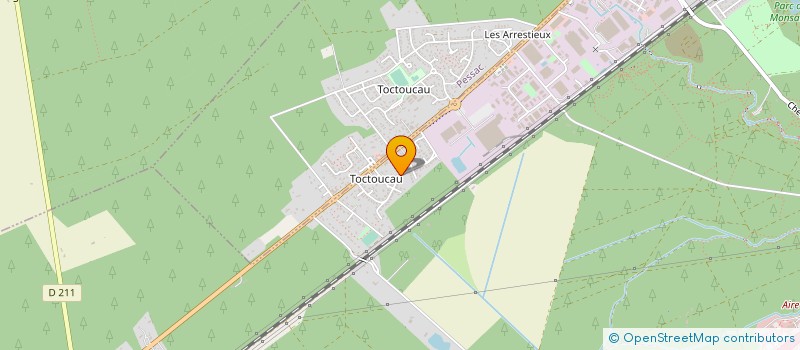 localisation de l'entreprise JCR FIBRE à CESTAS