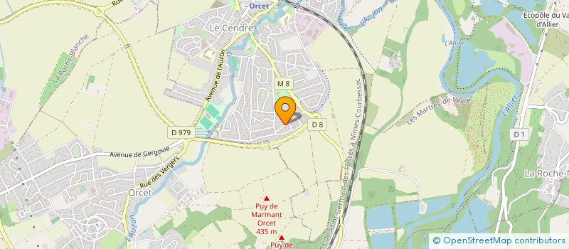 localisation de l'entreprise JCR IMMO  LE CENDRE