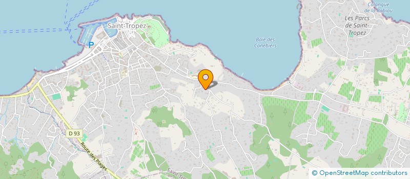 localisation de l'entreprise JCR INVEST  SAINT-TROPEZ