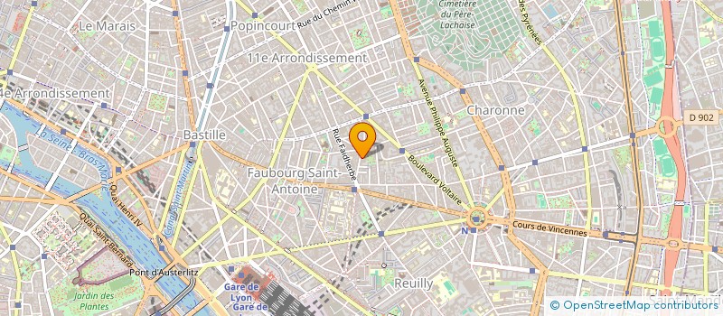 localisation de l'entreprise JCR MAREE FINE à PARIS
