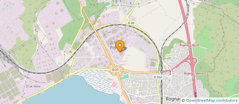 localisation de l'entreprise JCR PRIMEURS  ROGNAC