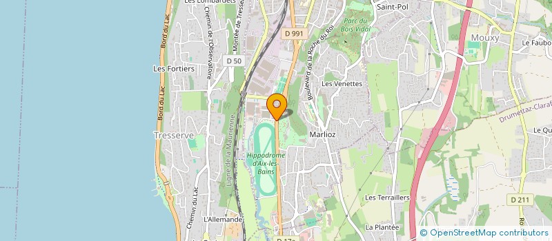 localisation de l'entreprise JCR2B  AIX-LES-BAINS